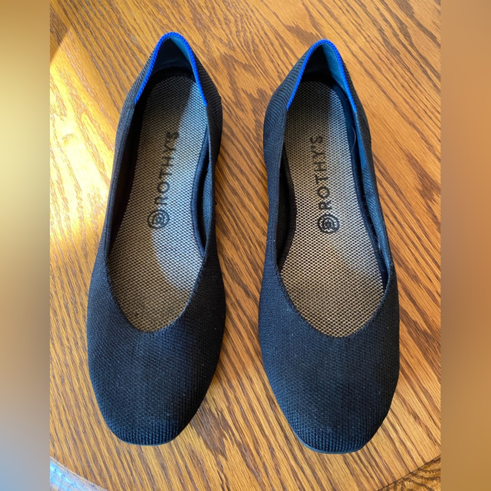 Rothy’s Flats Black Size 10